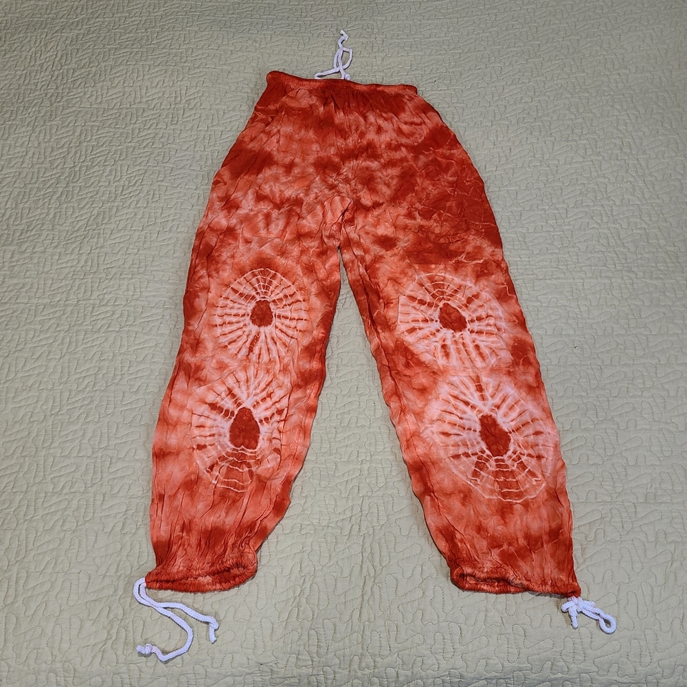 Island Life tie dye haram pants size S - Picture 4 of 4